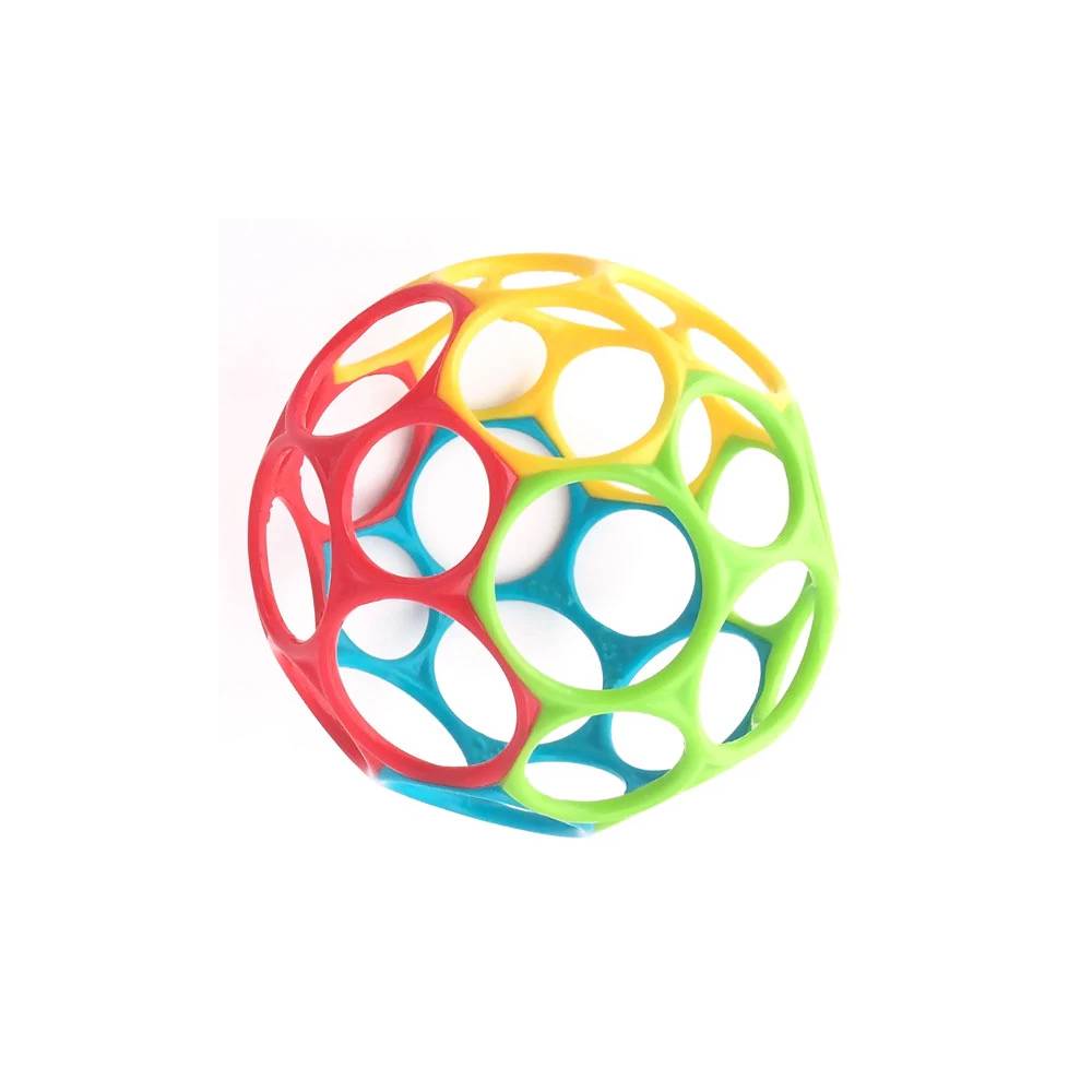 Oball Classic Easy-Grasp Toy - Red/Blue/Green/Yellow