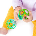 Oball Easy Grasp Shaker Toy - Blue/Green