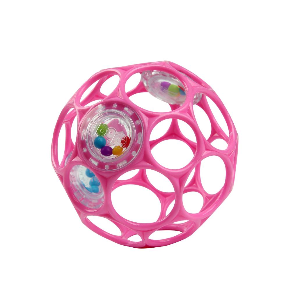 Oball Rattle Easy Grasp Toy - Pink