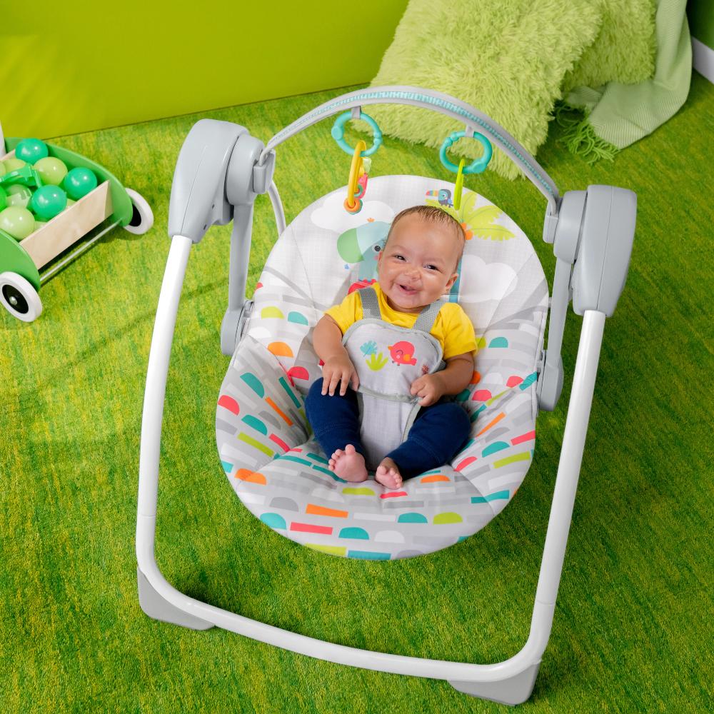 Playful Paradise Portable Swing