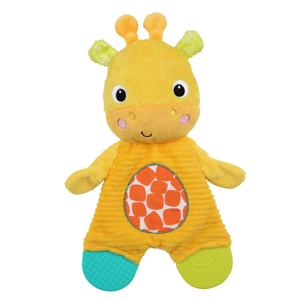 Snuggle & Teethe Plush Teether - Giraffe