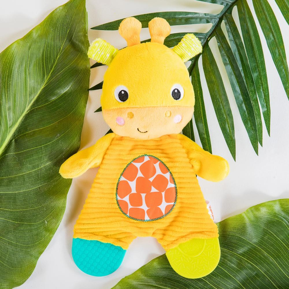 Snuggle & Teethe Plush Teether - Giraffe
