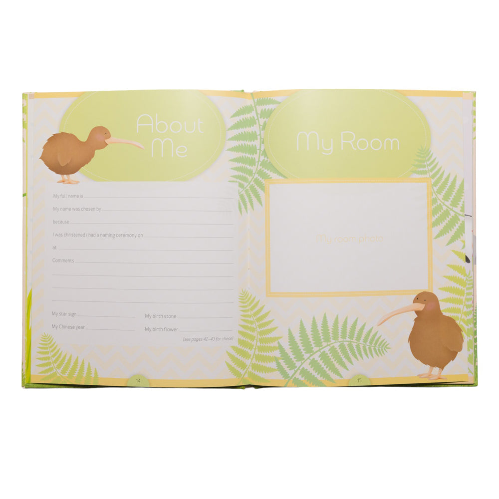 Kiwi Baby Record Book