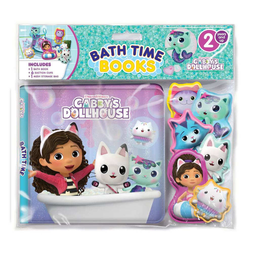 Bath Time Books - Gabby's Dollhouse