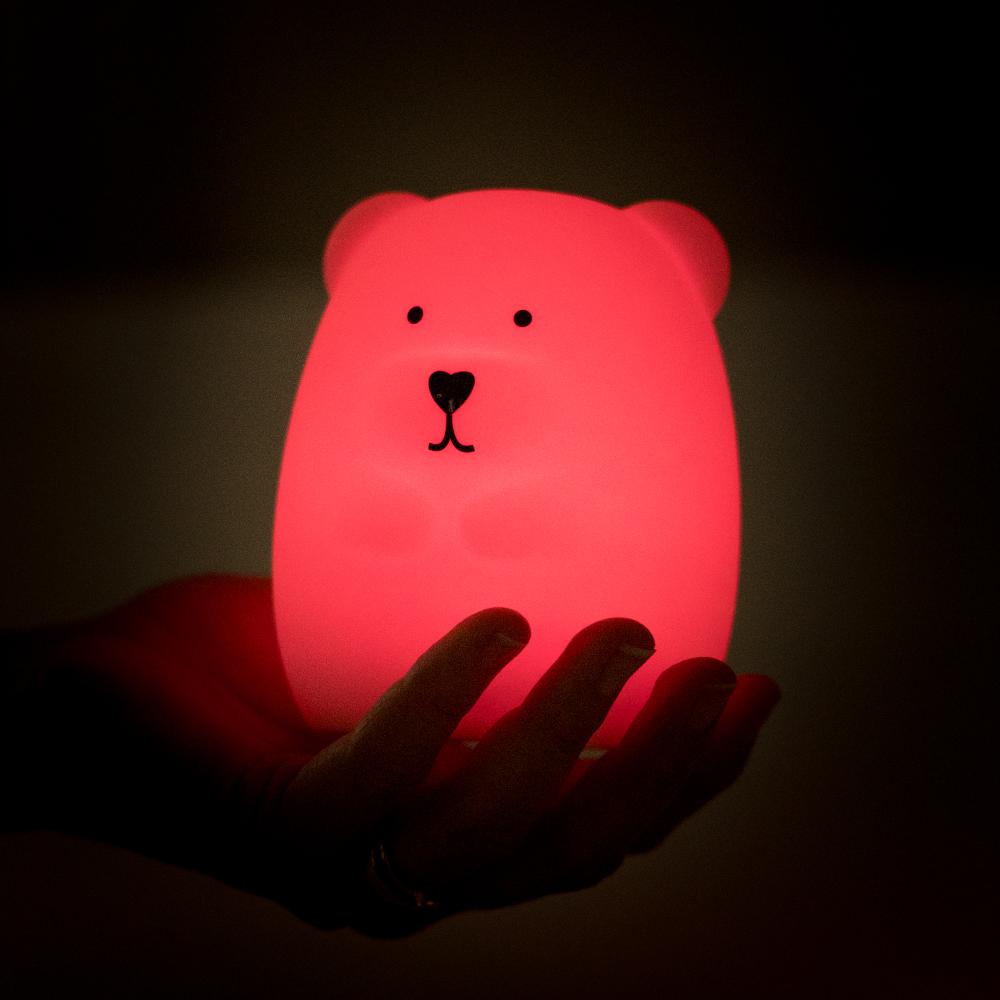 Brave Bear - Rainbow Night Light