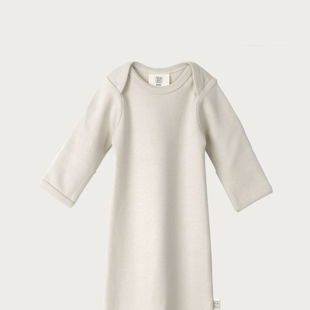 Cotton Bundler Gown - Oat