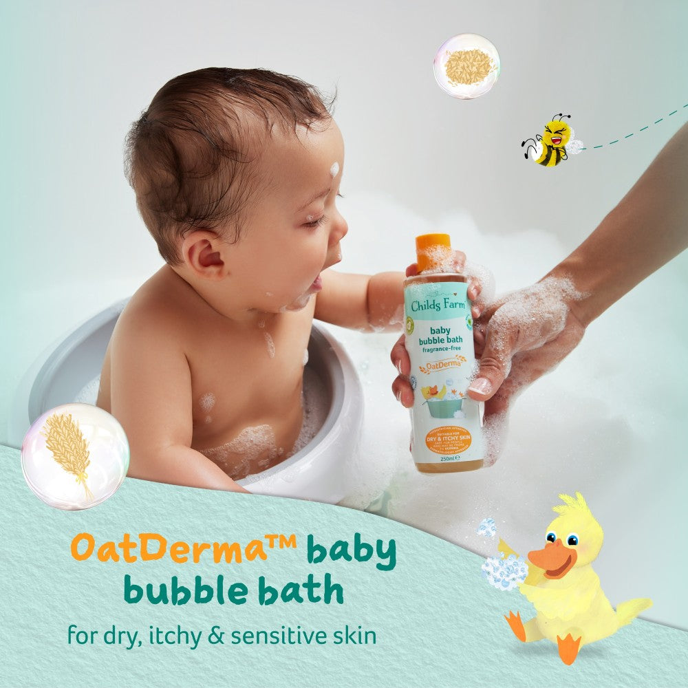 OatDerma Baby Bubble Bath Fragrance-Free