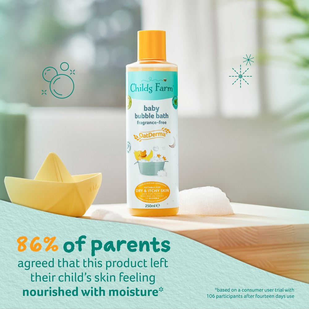 OatDerma Baby Bubble Bath Fragrance-Free