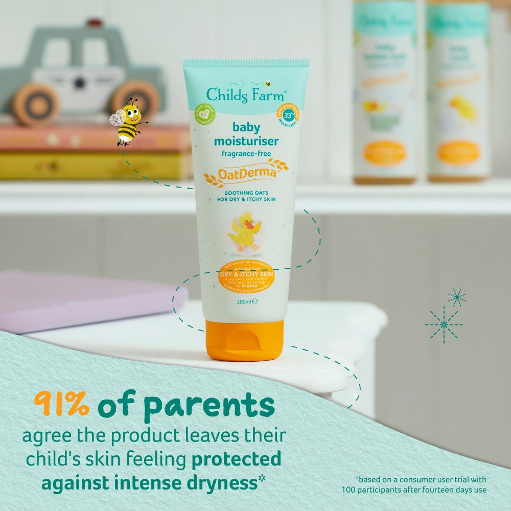 OatDerma Baby Moisturiser Fragrance Free