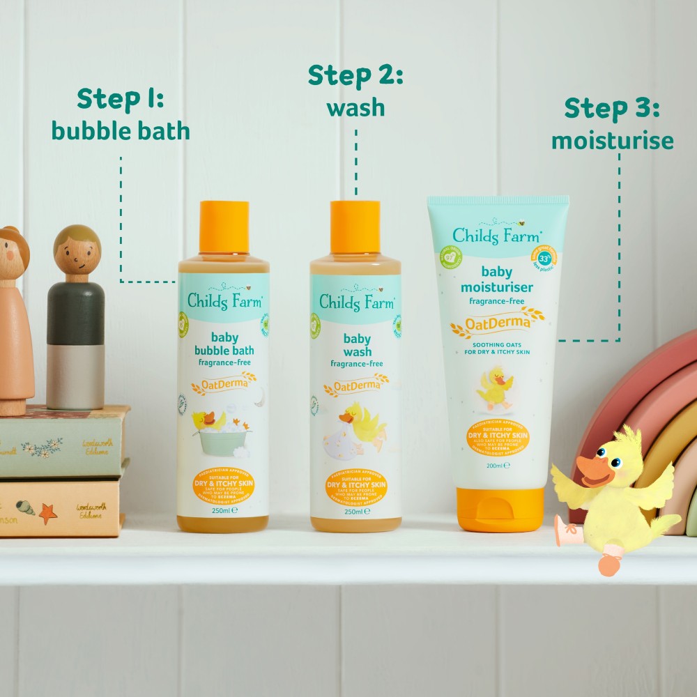 OatDerma Baby Moisturiser Fragrance Free