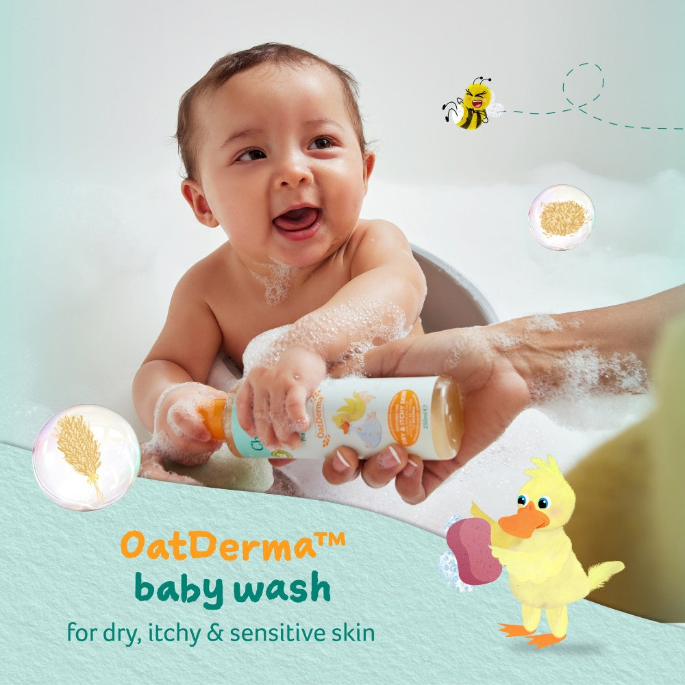 OatDerma Baby Wash Fragrance-Free