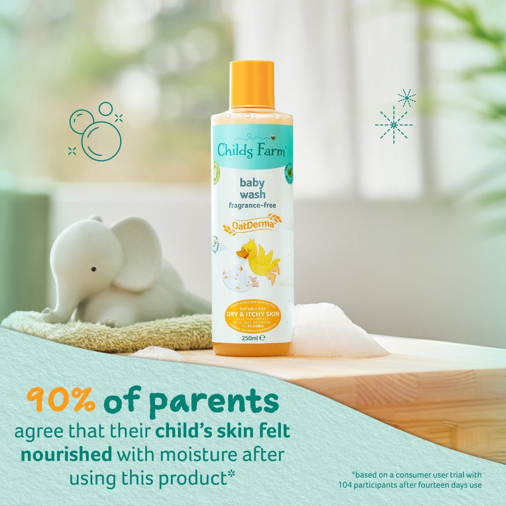 OatDerma Baby Wash Fragrance-Free