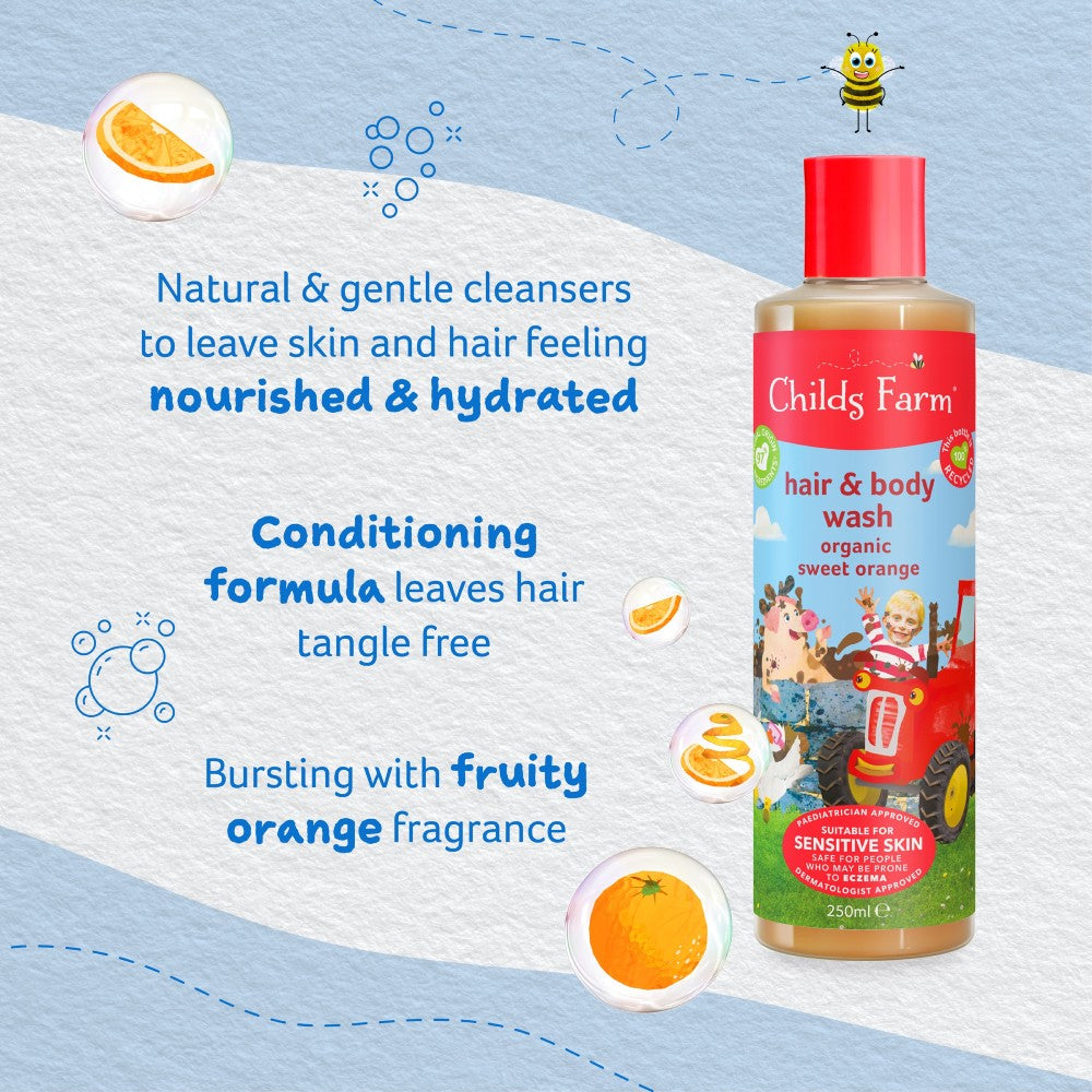 Hair & Body Wash Sweet Orange