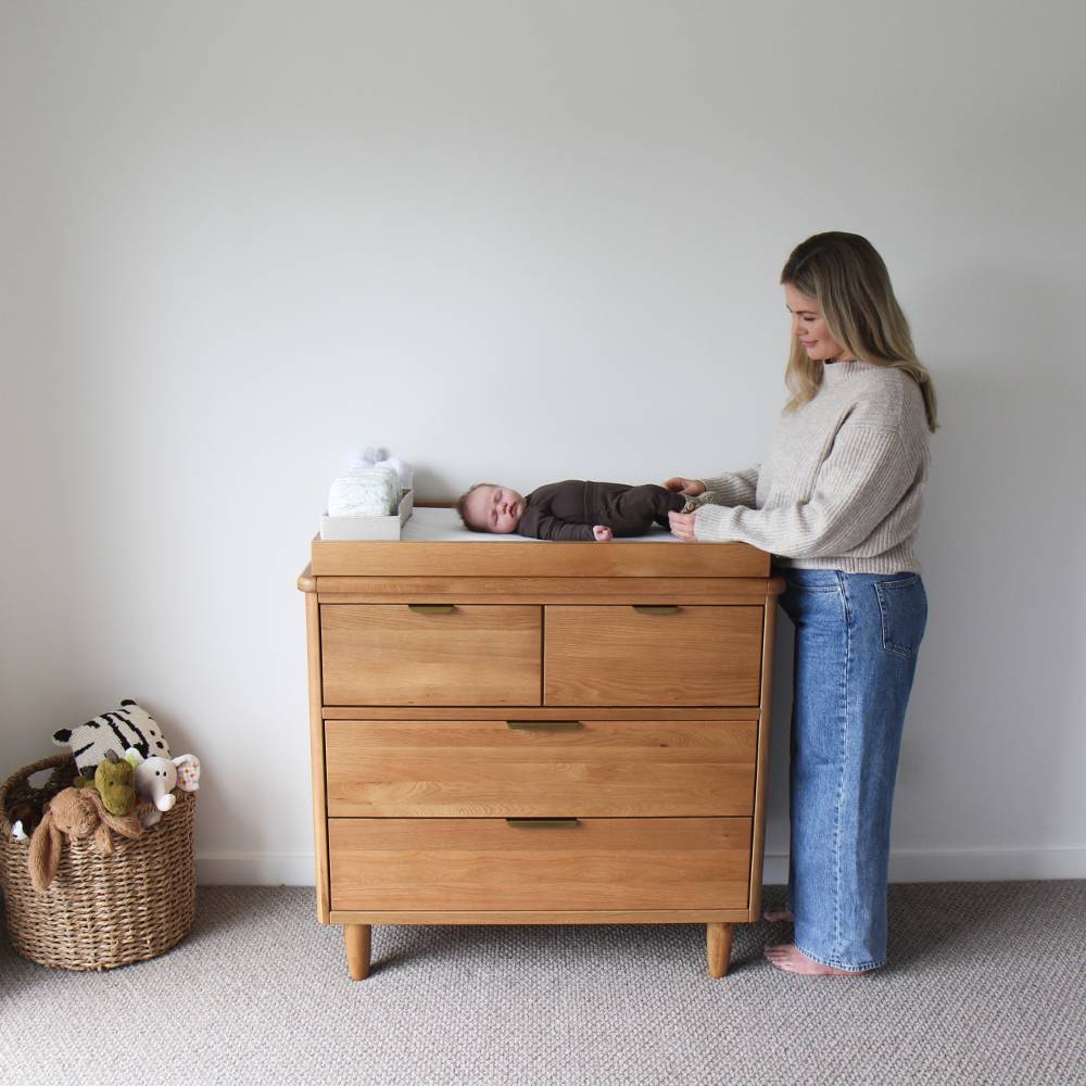 George Change Tray - Natural Oak