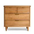 George Dresser - Natural Oak/Brass Pulls