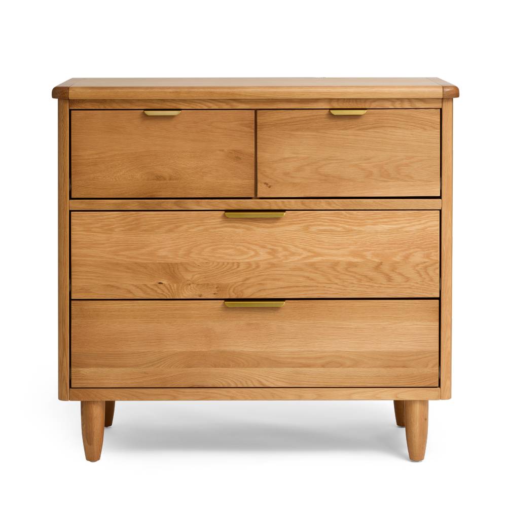 George Dresser - Natural Oak/Brass Pulls
