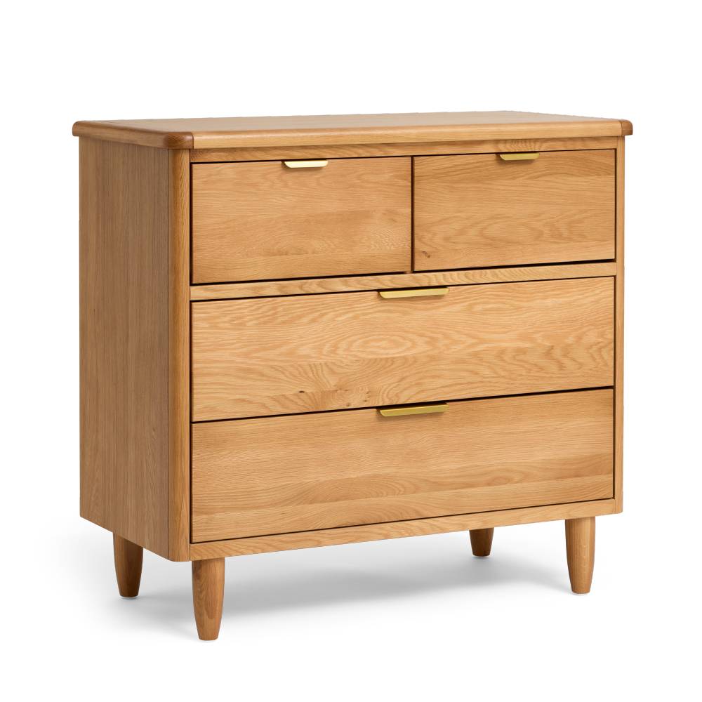 George Dresser - Natural Oak/Brass Pulls