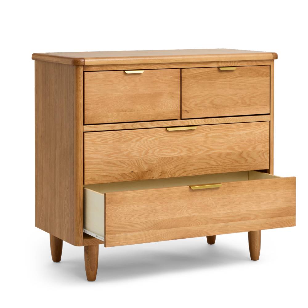 George Dresser - Natural Oak/Brass Pulls
