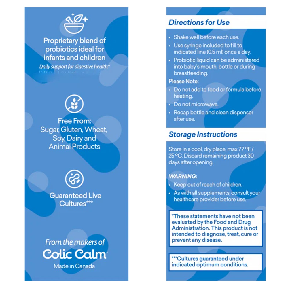 Calmco Probiotic - Vitamin D Drops