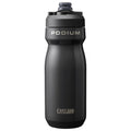 Black twist lock top stainless steel insulated water bottle