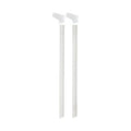 Replacement water bottle bite valve and straws