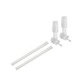 Replacement water bottle bite valves and straws
