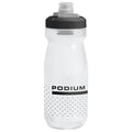 White polypropylene twist lock top water bottle