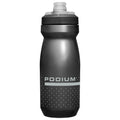 Black polypropylene twist lock top water bottle