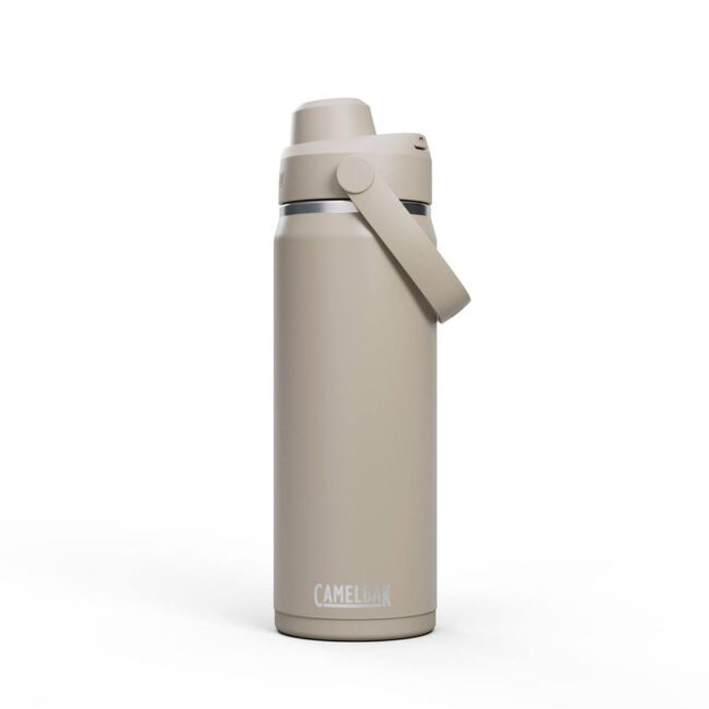 Cream chug top stainless steel insulated water bottle