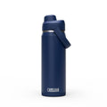Navy chug top stainless steel insulated water bottle
