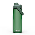 Green chug top tritan plastic water bottle