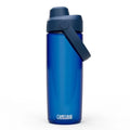 Blue chug top tritan plastic water bottle