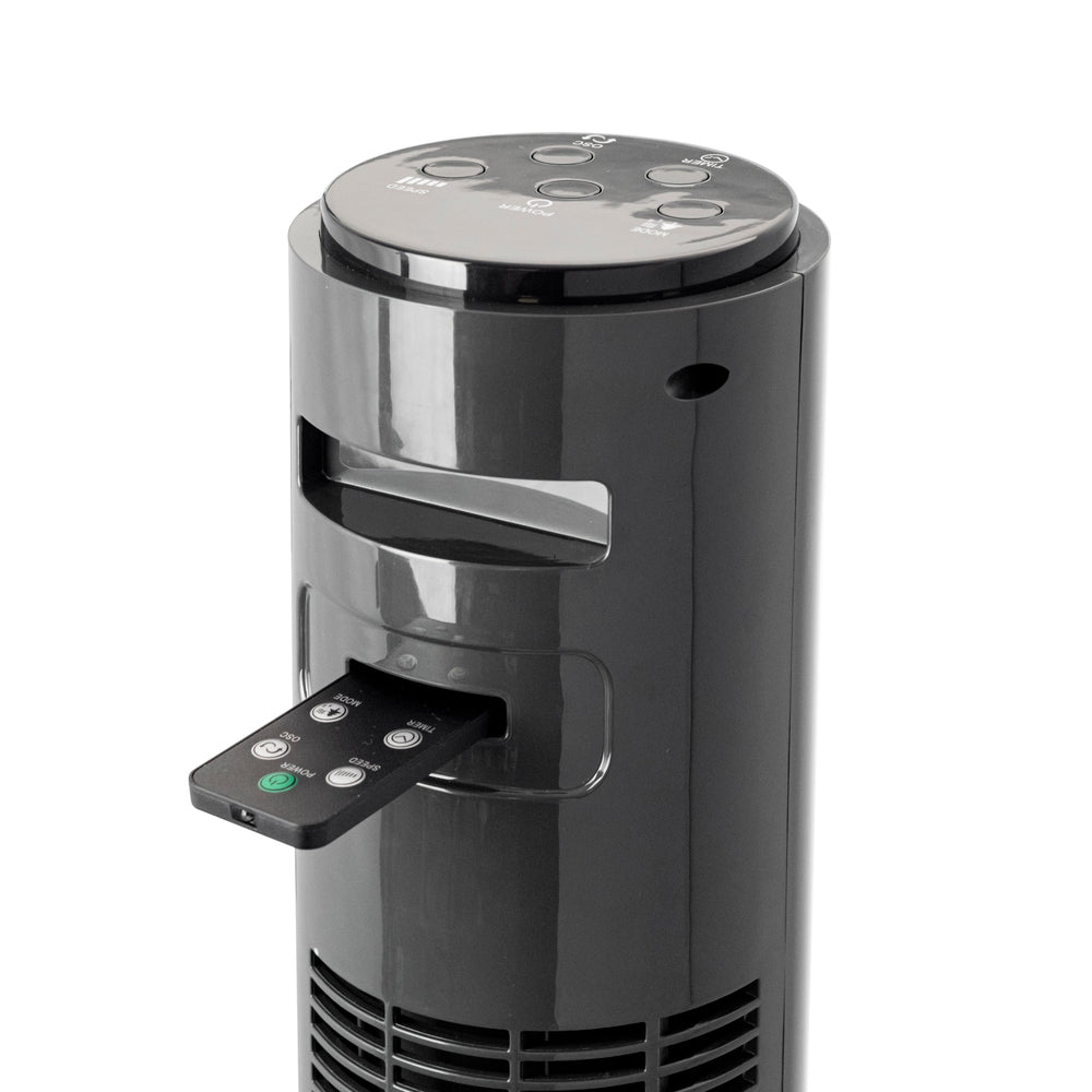 Tower Fan and Air Circulator (116 cm) - Charcoal