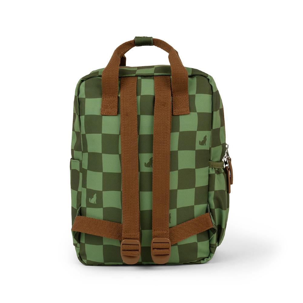 Mini Backpack - Green Check