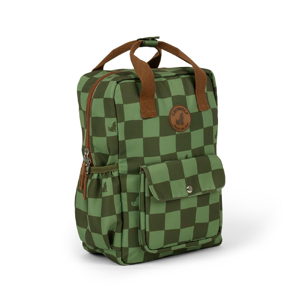 Mini Backpack - Green Check