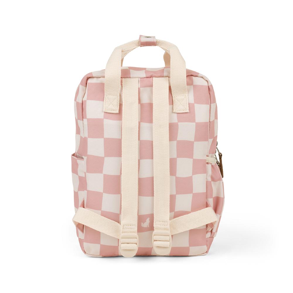 Mini Backpack - Pink Check
