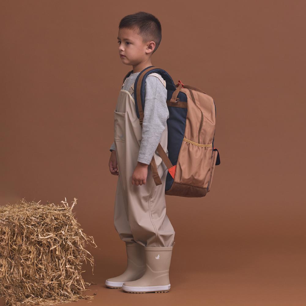 Knapsack Bag - Ash Colourblock