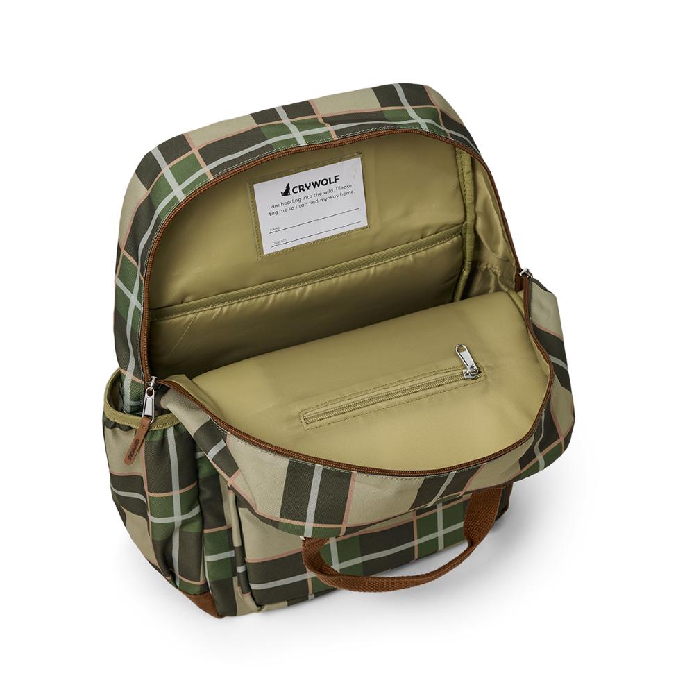 Knapsack Bag - Field Plaid