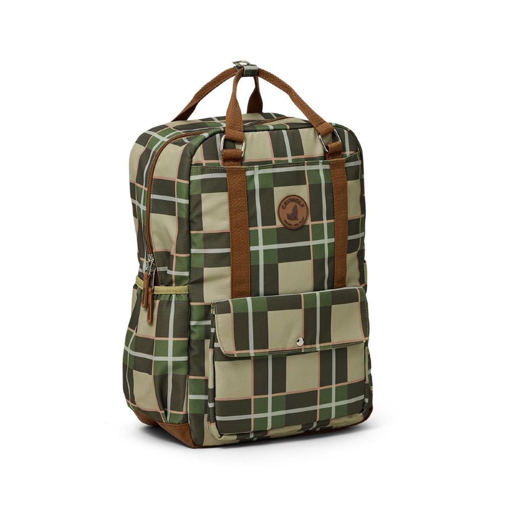 Knapsack Bag - Field Plaid
