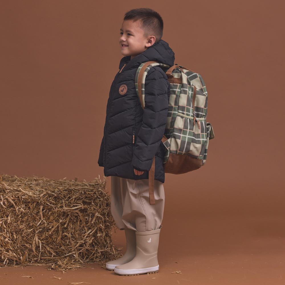 Knapsack Bag - Field Plaid