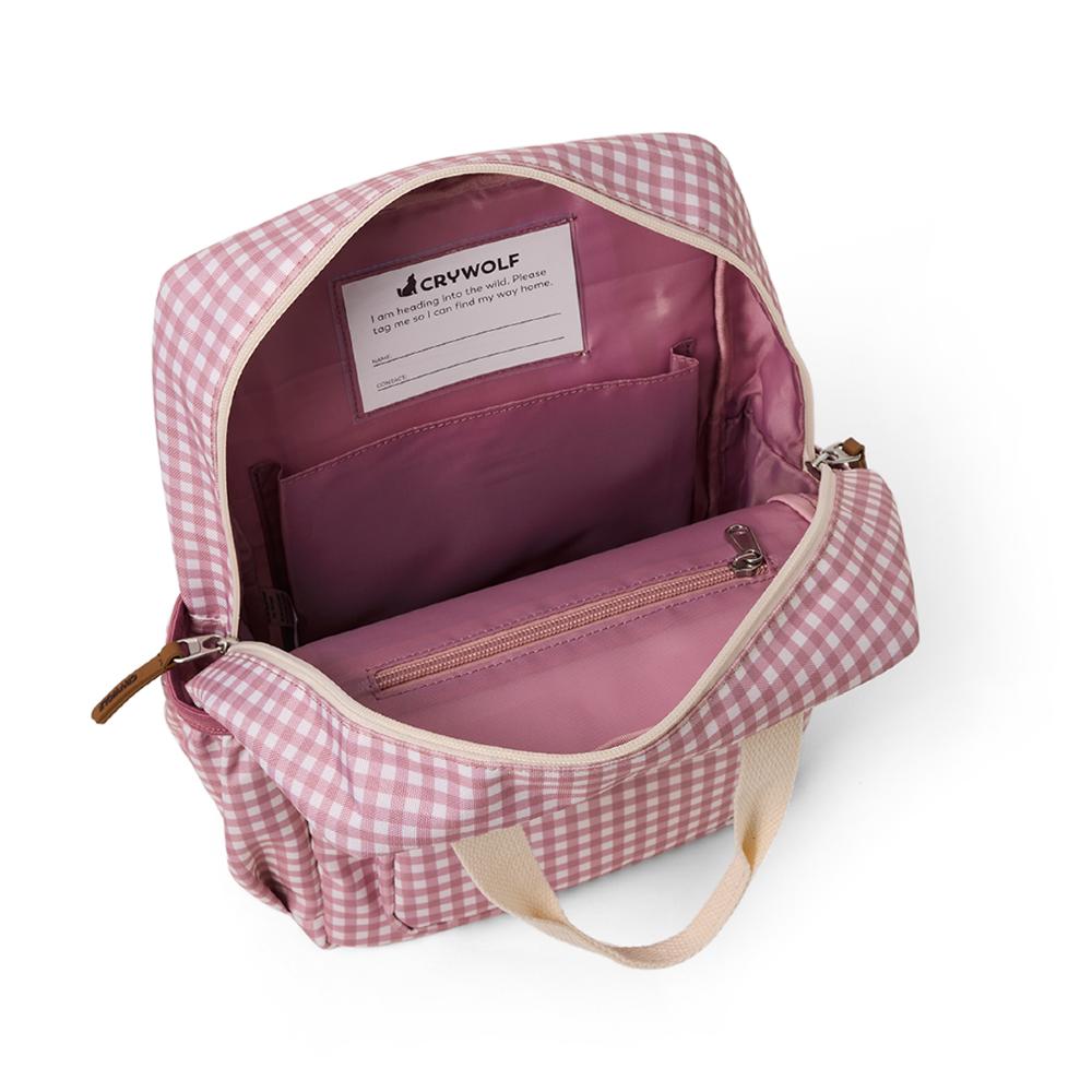 Mini Backpack - Gingham