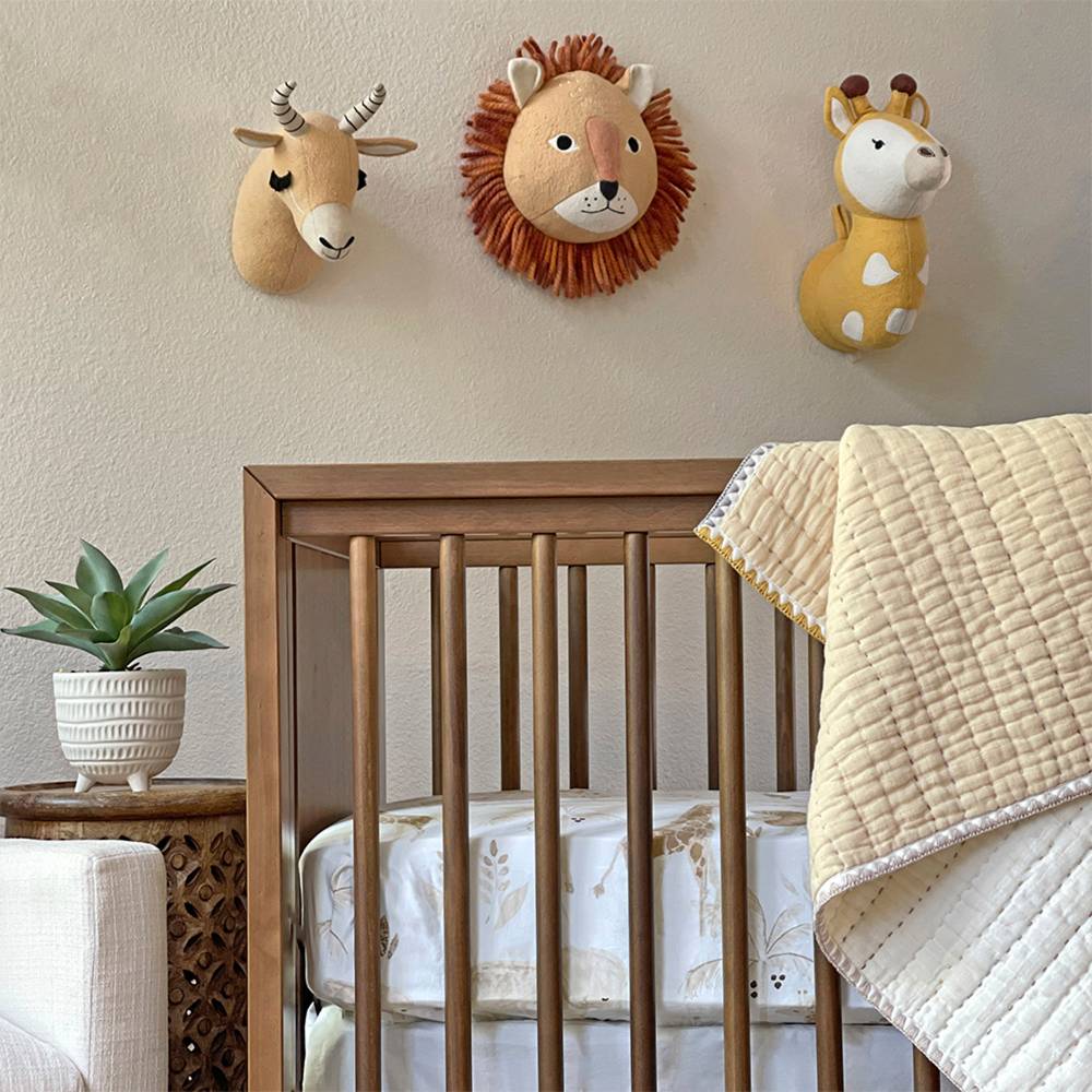 Plush Head Wall Decor - Kendi - Lion