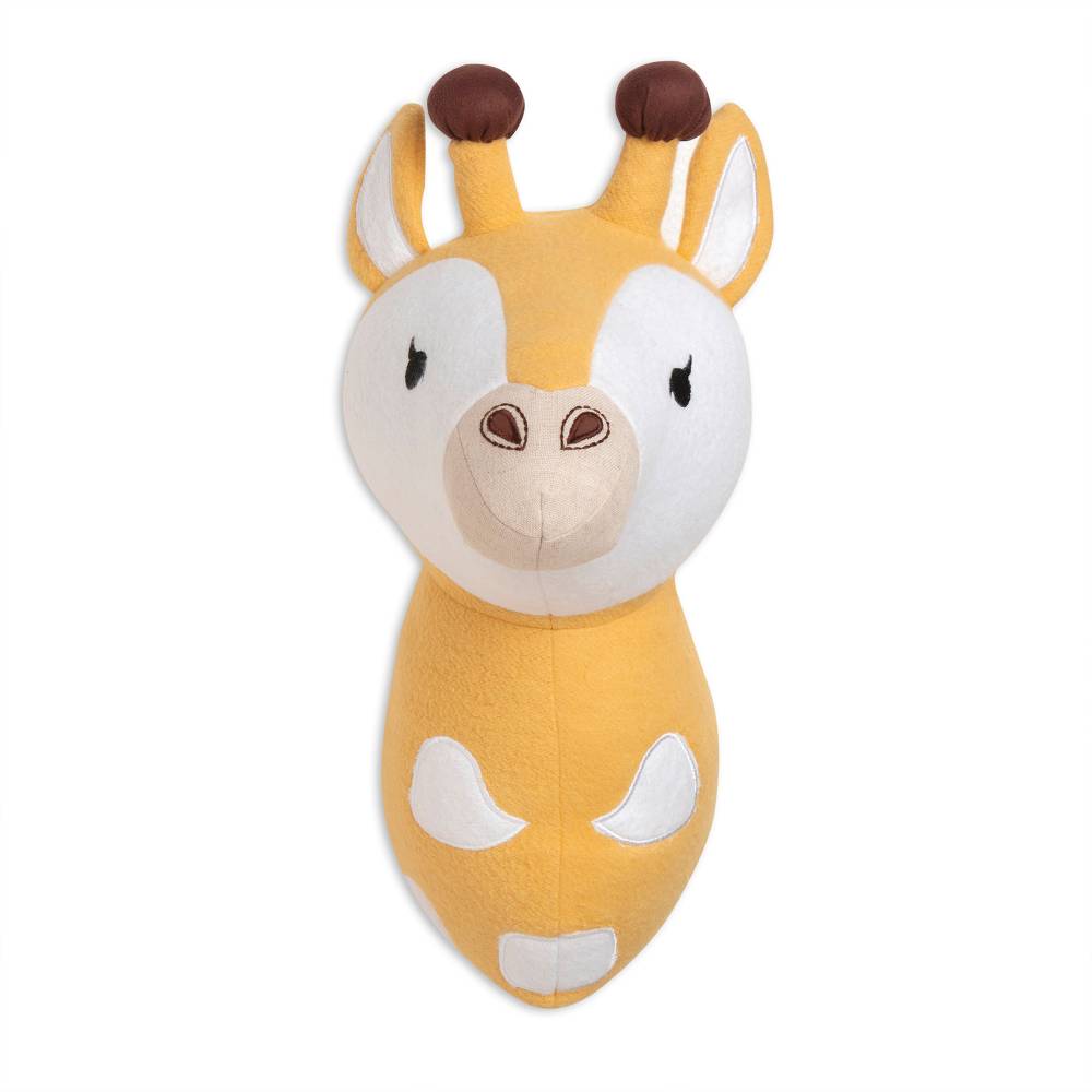 Plush Head Wall Decor - Kendi - Giraffe
