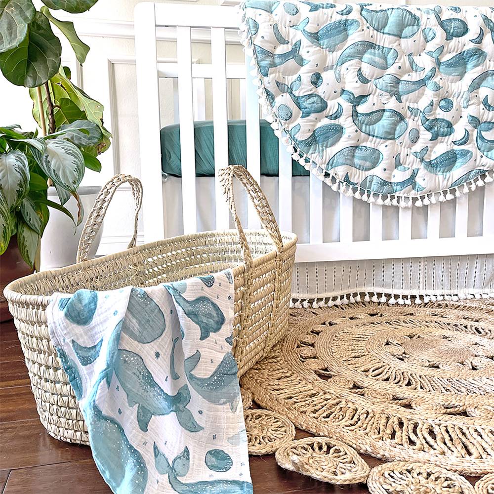 Reversible Quilted Playmat - Caspian