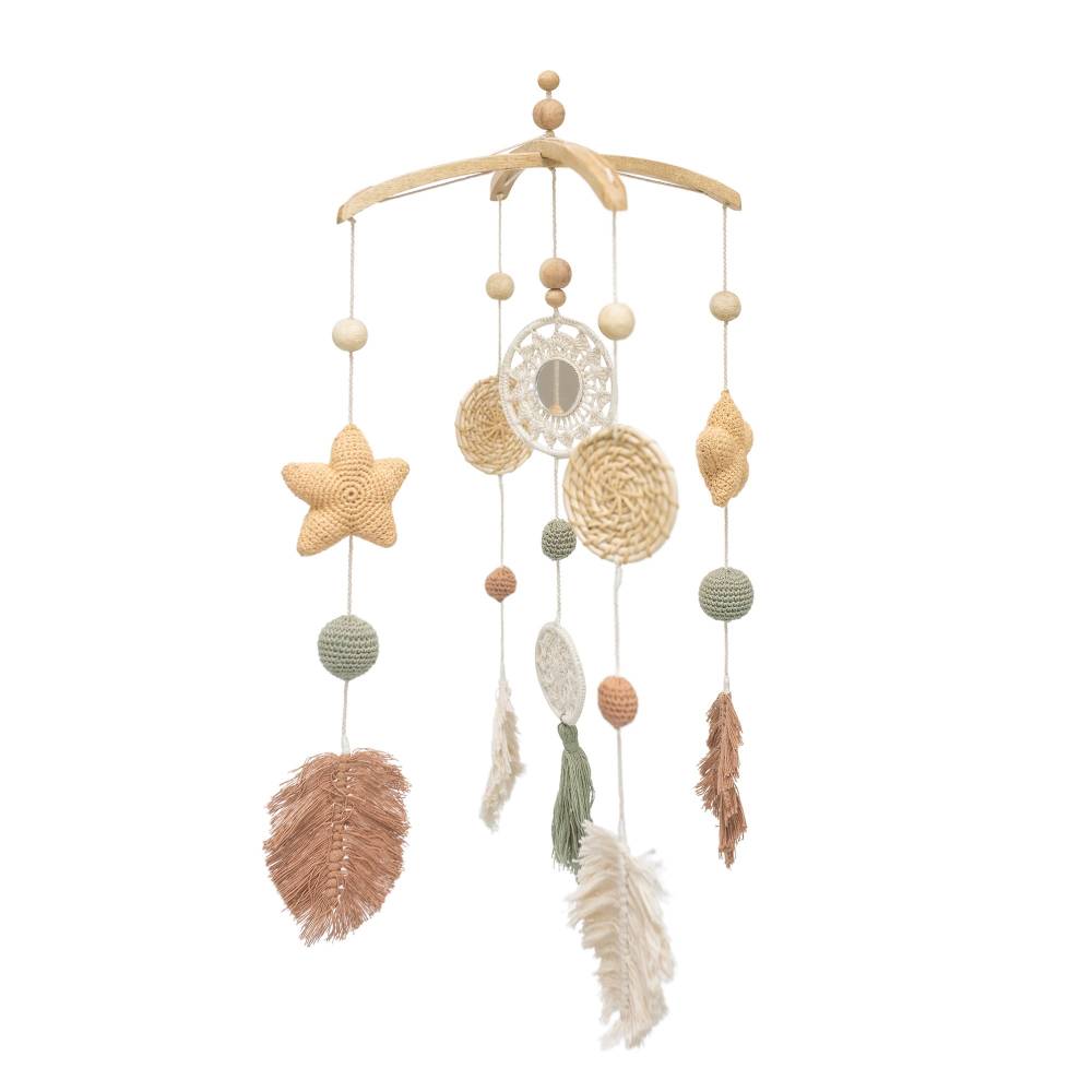 Willow Leaf Ceiling Hanging on a white background