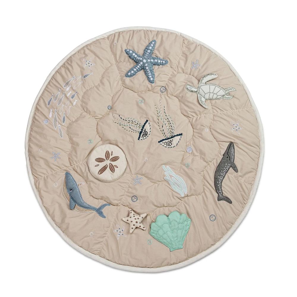 Activity Play Mat - Cove - Sea Life on a white background