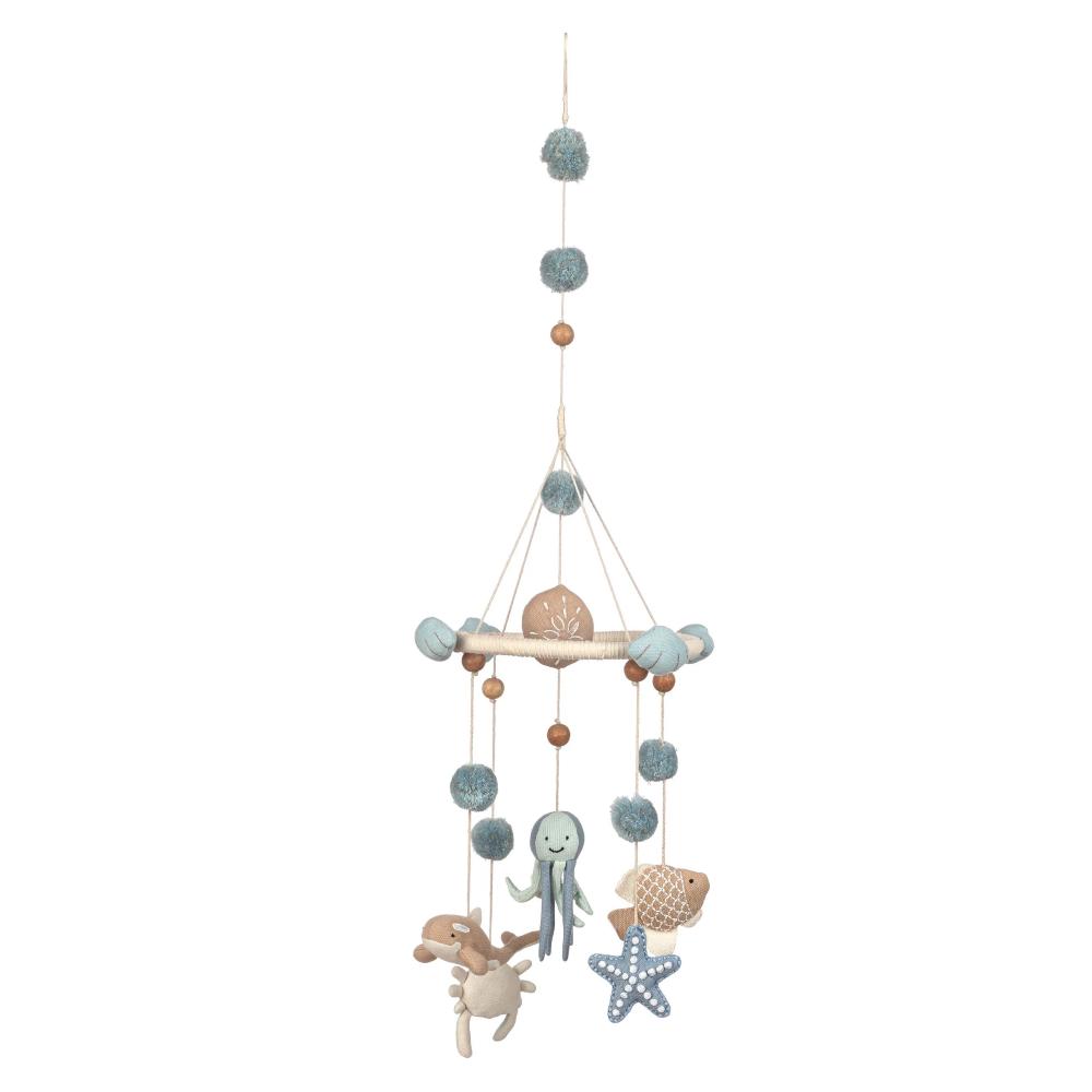 Cove Ocean Animal Nursery Ceiling Hanging Decor on a white background