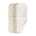 Burp Cloths - 3pk - Willow Prints on a white background