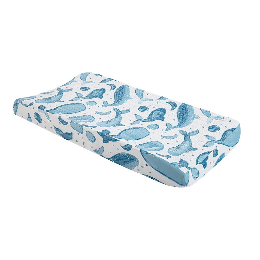 Change Pad Cover - Caspian on a white background