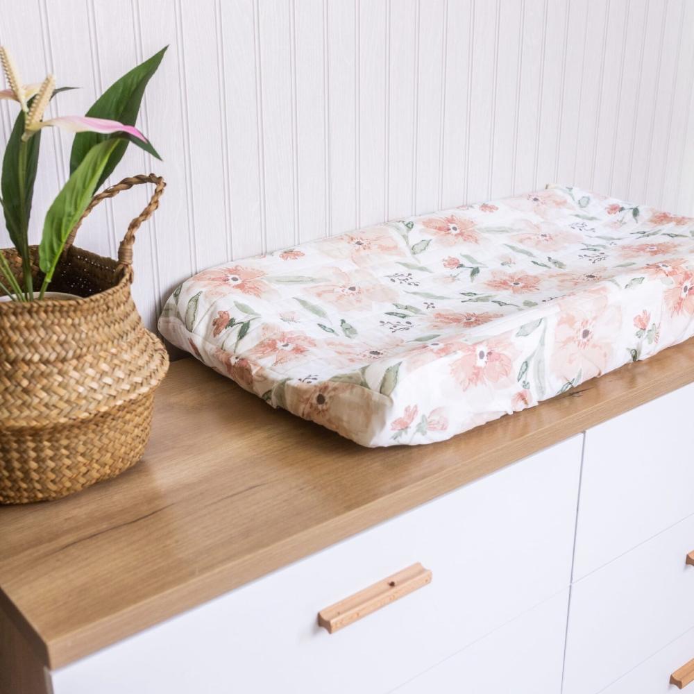 Change Pad Cover - Parker Floral